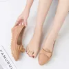 Dress Shoes Butterfly-knot Pointy toe wedges espadrilles women height increasing ladies shoes microfiber shallow work oxfords flats non-slip L230724