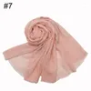 Scarves Diamonds Stripe Malaysia Gauze Hijab Women Islamic Voile Wraps Long Shawl Ladies Headscarf Muslim Hijabs Lightweight