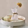 화병 불규칙한 투명 유리 건조 꽃 북유럽 홈 테이블 장식 액세서리 수경 식물 바탕 화면 욕실 장식