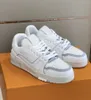 Luxury Design Men Vintage Sneakers Dżins Bule czarny kwiat gumowa podeszła abloh niskie trenerzy top w Virgilid imprezę ślubną deskorolki spacery EU38-46, oryginalne pudełko