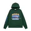 メンズデザイナーRhude Hoodies Luxuryフード付きスウェットシャツ