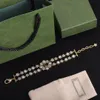 Vintage-Kristallblume, 2-lagige, farbige Diamant-Halskette, Schmuck-Designer-Design, luxuriöses Temperament, hochwertiger Sinn, Bankett, Geschenke