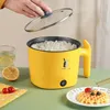 Fogão elétrico multifuncional de 1,8 L: frite, cozinhe no vapor e cozinhe macarrão com facilidade!