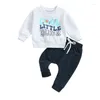 Ensembles de vêtements bébé S filles veste à capuche et pantalon ensemble sweat à capuche à manches longues avec ceinture élastique pantalons de survêtement tenue pour tout-petits