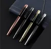 Bollpunktspennor 183 Metal Signature Pen Business Advertising Present Treasure Pearl Water Pen Tryckt logotyp One Piece Leverans