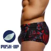 Costumi da bagno da uomo UXH Marca Mens con push-up Multicolor Trunks Boxer HiQ Sexy Uomo Costume da bagno traspirante Speed Matching Pantaloncini da spiaggia 230724