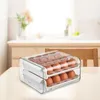 Storage Bottles Drawer Type Eggs Holder Durable Large Capacity Pull Out Organizer For Fridge Cupboard Cabinet Pantry Refrigerator