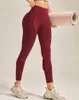 Активные брюки йога Женская женская высокая таиста эластичная эластичная спортивная фитнес-фитнес