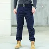 Mäns byxor overall 2023 Spring and Autumn Spot Special Forces Tactical Multi-Pocket Wear-resistent