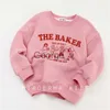 Hoodies tröjor 2023 Spring Children Sweatshirts Långärmad toppar för barn tecknad flickor skjortor pojkar tees småbarn kläder baby ytterkläder kläder j230724