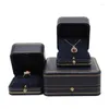 Pochettes à bijoux Excellente bague étui boucle d'oreille collier boîte et emballage Bracelet organisateur coffrets cadeaux pour bijoux