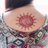 Temporäre Tattoos, Henna, wasserdicht, temporäre Tattoos für Frauen, Spitze, sexy Körperkunst, Malerei, gefälschte Tattoo-Aufkleber, günstige Ware für 1 Rubel, Aufkleber x0724