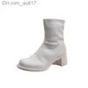Buty Cootelili Fashion Boots Buty 5 cm pięta moda moda dla kobiecy platforma okrągłe palce butów botas rozmiar 35-391 Z230724