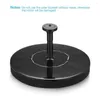 Garden Decorations Solar Bird Bath Automatically Water Fountain Pump Flow Sprinkle Heads To Small Pool Pond Floating Outdoor