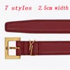 Men Luxurys Designers Belts For Women Fashion Leather Letter Buckle Belt Womens Waistband High Quality Girdle Ladies Cintura Ceintures 7241B