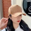 Ball Caps Diamond-encrusted Letter Cap Female Spring And Summer Fashion Sunscreen Visor Hat Net Red Sun Street Style Baseball