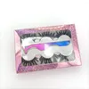 False Eyelashes 3 Pairs Strip Lashes Tweezer Wholesale 25mm Faux Mink Synthetic Dramatic Silk