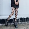 Frauen Socken 2023 Sexy Netzstrümpfe Dünne Sommer Kreuz Dahling Lange Röhre Strumpfhosen Schwarz Goth Strumpfhosen