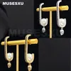 Stud Sieraden Barokke Stijl Merk Luxe Retro Gouden Schedel Hanger Parel Oorbellen Vrouwen Party Bruiloft Sieraden Geschenken 230724