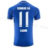 23 24 Maillots de football Schalke 04 OUWEJAN PALSSON LODE LATZA TERODDE ZALAZAR BULTER LEE FLICK PIERINGER DREXLER THIAW MATRICIANI Entraînement à domicile awat