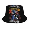 Berets Custom Mazinger Z Mecha Robot Cartoon Bucket Hat Men Men Women Fashion Summer Sun Grendizer Goldrake Fisherman Cap