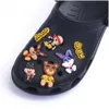 Chaussures Pièces Accessoires En Gros Personnalisé Ours Et Lapin Pvc Charmes Animaux Mignons Fit Bandes Bracelets Clog Enfants Cadeau Drop Delivery Otfdw