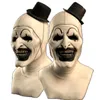 Joker Latex Mask Terrifier Art The Clown Cosplay Mask Horror полный лицевой шлем шлем Хэллоуин Костюмы маски аксессуары карнавальной вечеринки