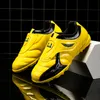 2023 New Kids Soccer Shoes Fashion Boys Football Shoes Hook Loop Training Soccer Sneakers Wear-Interisting Girls Low Top Sneakers