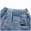 Shorts IENENS Kids Boys Beach Jeans Children Clothes Pants Denim Clothing Bermuda Infant Toddler Baby Boy Casual Trousers 230724