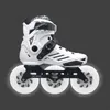 Patines de ruedas en línea 125 mm Grandes 3 ruedas Patines de velocidad en línea Zapatos para Street Road Patinaje sobre ruedas Race Fitness Zapatillas de deporte con ruedas Línea única R5 3X125 mm HKD230720