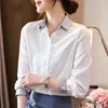 Vrouwen Blouses Groothandel 2023 Lente Zomer Herfst Mode Casual Chiffon Vrouwen Shirt Vrouw Vrouwelijke OL Koreaanse Vy1333