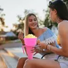 Tablice stadion Tumbller Snack and Drink Cup Bowl Przenośne oporne na ciepło wiadro popcon do kina teatralnego w parku podróży