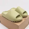 Kanye West yeezy yezzy yeezys  450  Slide Clog Slipper Sandal Foam Runner Triple Black Fashion Slipper Women Mens Tainers bone  Designer Beach Sandals Slip-on Shoes