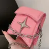 أكياس مسائية 2023 أزياء خمر نساء S -Crossbody Bag Leather Hobo Press ناعم أنثى حقائب اليد الصلبة سحاب الكتف 230724