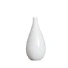 Vasos Vaso de Cerâmica Branco Chinês Decoração para Casa El Dry Flower Simples Zen Presente Criativo