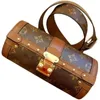 ホット品質の高級デザイナーショルダーバッグ円筒形の財布キープオールナノハンドバッグミニバッグレディーストート女性用ストレージバッグ
