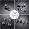 Hangers 5 Pcs Wheel Bracket Metal Sliding Roller Curtain Wall Mounted Hooks Pulley Smart Glider Track