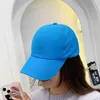 Bollmössor Cykling Summer Sunshade Soild Color Sports Fashion Mesh Cross Baseball Cap Korean Style Hat Female