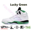 2023 med Box Jumpman 5 Herr Basketball Shoes 5s University Blue Lucky Green A Ma Black Light Bone Georgetown Craft Sail Oreo Men Sport Women Sneakers Trainers Storlek 13