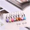 Charm Fashion Summer Sweet Fruit Milk Te Drink Bottle Pendant Earrings Glass Stberry Lemon Cup Candy Women SMYCKE Drop Deliver Dh6MJ