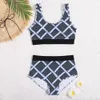 Damen-Bikini-Set, sexy, durchsichtige Träger, Badeanzüge, Designer-Damen-Badeanzug, Mode, Strand, Sommer, Schwimmen, Kleidung, Bikinis