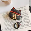 Custodia bella per Airpods Pro Custodia per auricolari in silicone Lucky Cat stile giapponese per Apple Airpods 1 2 3 Custodia Custodia protettiva carina