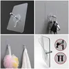 Hooks Strong Adhesive Nails Wall Poster Seamless Hook Durable Shelf Pegs Hangers Kitchen Bathroom Screw Hanger