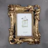 Frames Creativiteit Po Frame Relief Gouden 6 Inch Retro Muur Modern Thuis Desktop Decoratie Foto Custom