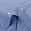 Overhemden voor heren Oxford geruit gestreept casual overhemd met lange mouwen voor heren Opgestikte borstzak Regular-fit button-downkraag Dikke werkoverhemden 230721