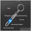 Key Rings 5 Colors Static Elimination Keychain Bar Anti-Static Artifact To Via Dhs Drop Delivery Jewelry Dhq1Y