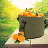Sacs de rangement 1PC Oxford tissu pliable sac de cueillette de fruits conteneur de légumes Camping en plein air recherche de nourriture