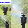 Watering Equipments Inlet 1 2" 3 4" Integrated Female Thread Pop Up Rocker Rotary Sprinkler Lawn Farmland Automatic Irrigation Buried Impact Nozzles 230721