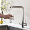 Robinets de cuisine robinet purificateur d'eau double pulvérisateur potable filtré robinet navire évier mélangeur