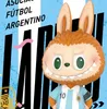 Scatola cieca Cute Anime Figure Gift Surprise Box Original POP MART Labubu Argentina Football Star Series Giocattoli Modello Conferma stile 230724